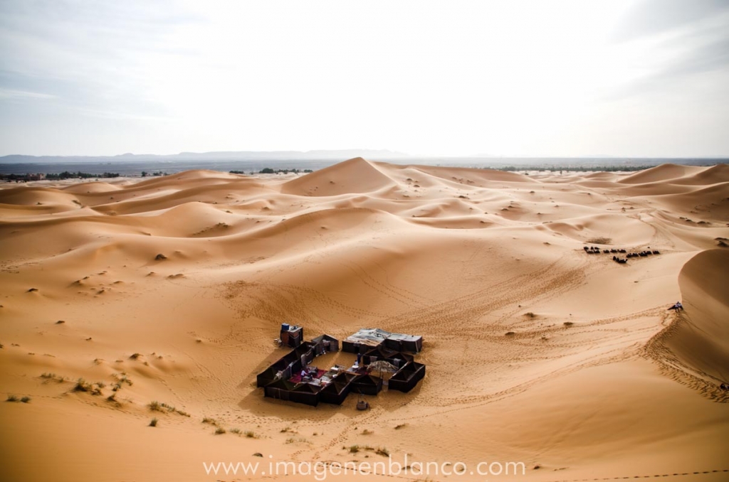 Campamento en el desierto Merzouga