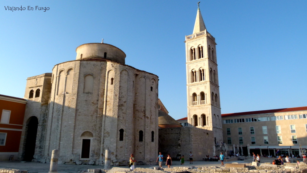 Zadar Croacia en furgo