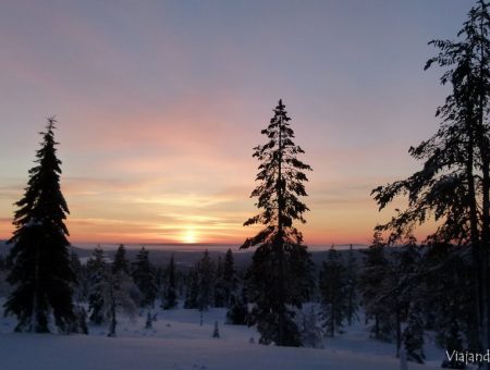 Nuestra Navidad en Laponia: tras la aurora boreal